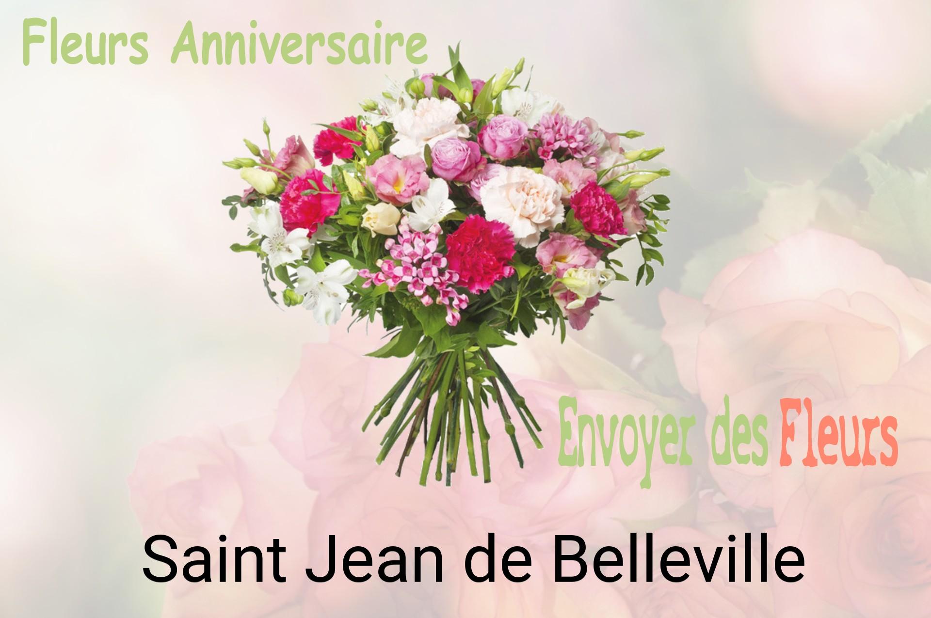 Bouquet de fleurs d’anniversaire livré à Saint-Jean-de-Belleville